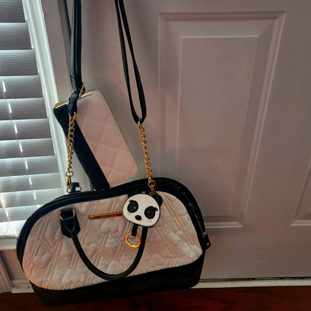 Betsy Johnson bag with wallet